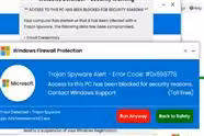 Windows Defender Security Warning Scam