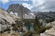 My Trip to Second Lake, Inyo National Forest, From Big Pine Creek North Fork Trailhead