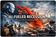 The Coming AI-Fueled Recession: Efficiency Meets Unemployment