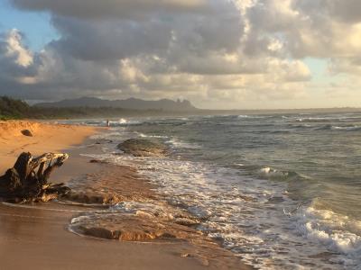 Hawaii Stormy Beach