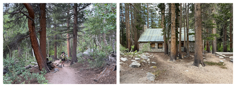 Lon Chaney Cabin - Big Pine Creek North Fork - Time for a Snack! Lon Chaney Cabin - Big Pine Creek North Fork - Time for a Snack!