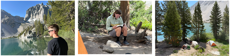 Second Lake Morning – Fishing, Reading, Relaxing Second Lake Morning – Fishing, Reading, Relaxing